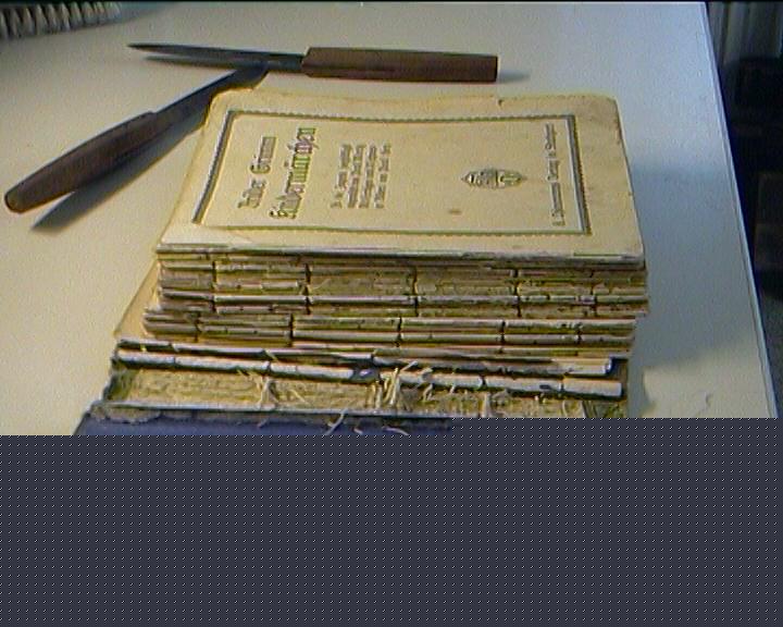 Reparatur
gebunden im BuchbindeAtelier . Kochinke